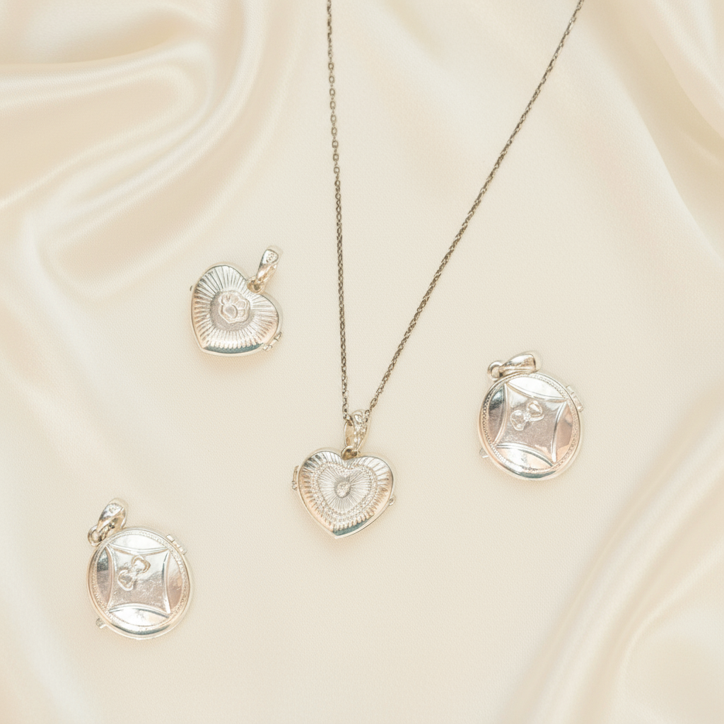 (Sterling Silver) The Secret Heart Locket