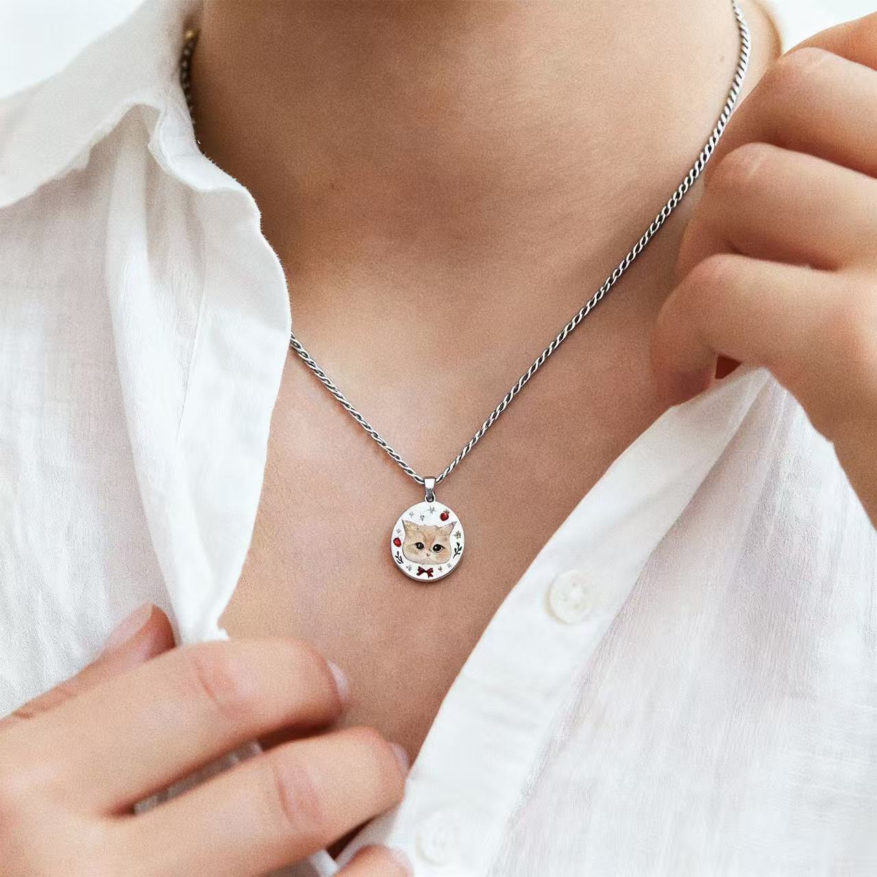 (Sterling Silver) The Silvery Portrait Medal