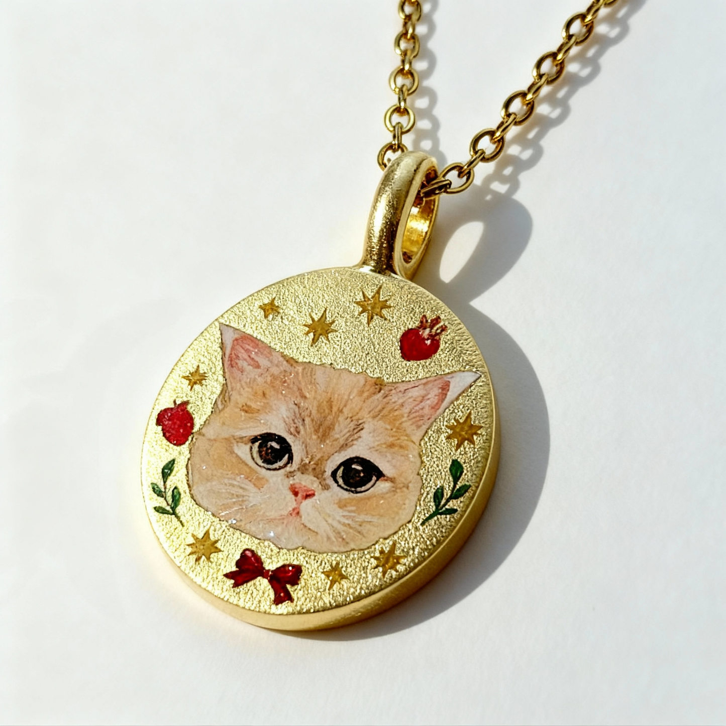 (Sterling Silver) The Gilded Portrait Medal