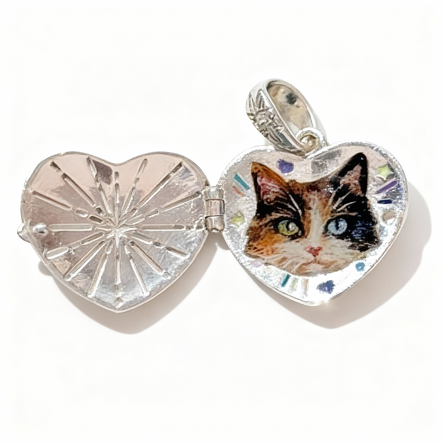 (Sterling Silver) The Secret Heart Locket