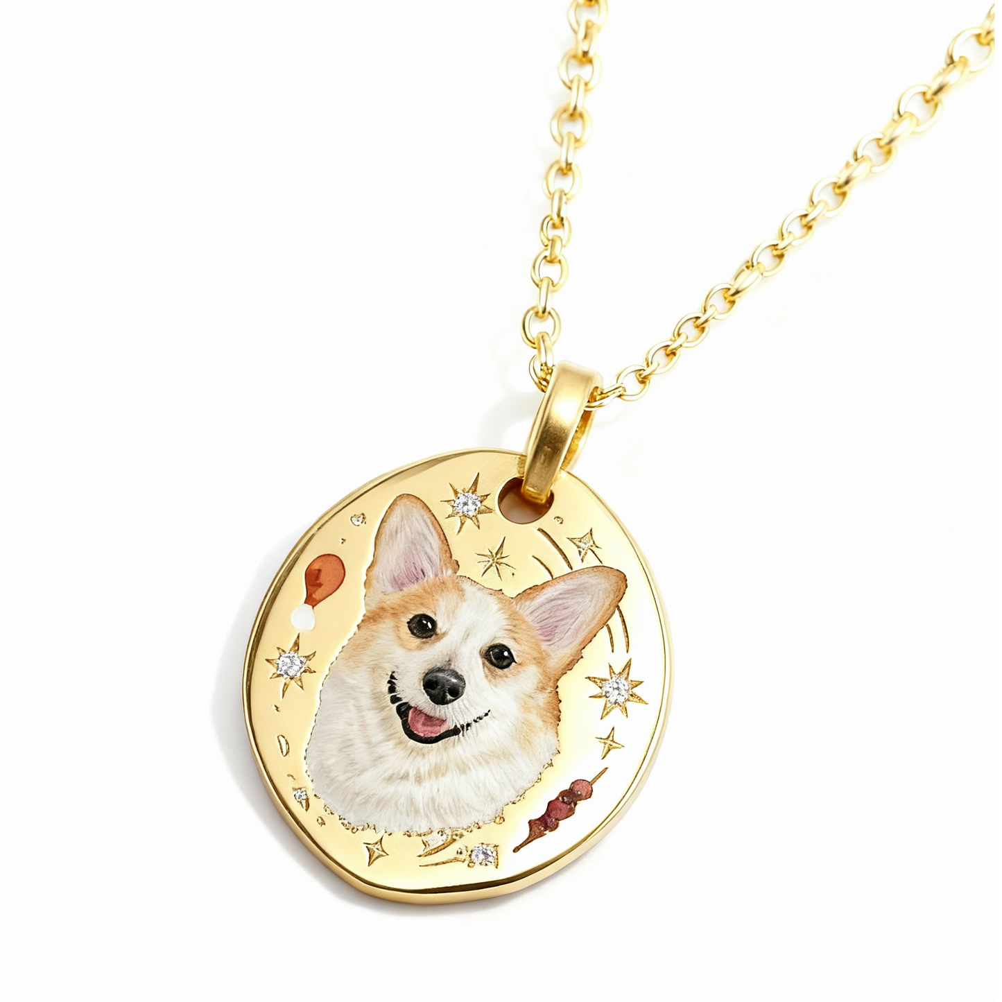 (Sterling Silver) The Gilded Portrait Medal