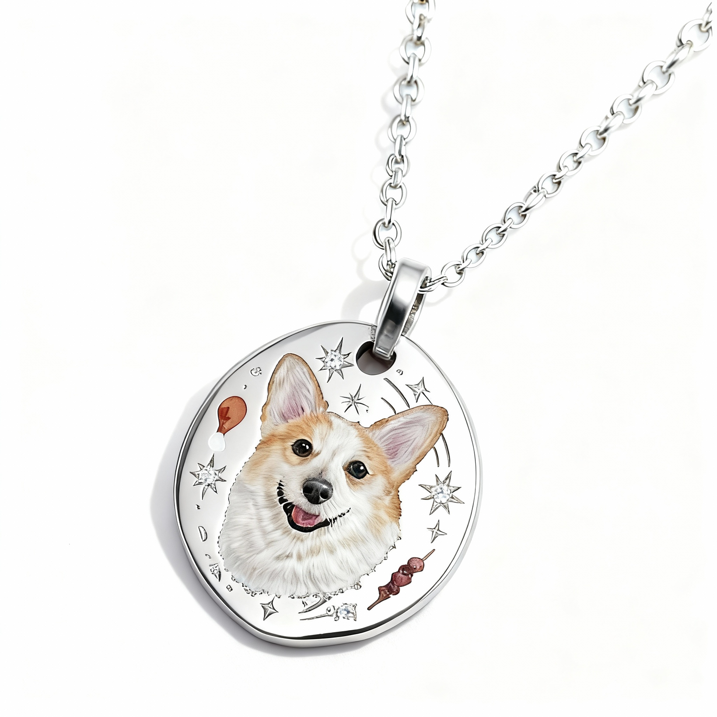 (Sterling Silver) The Silvery Portrait Medal