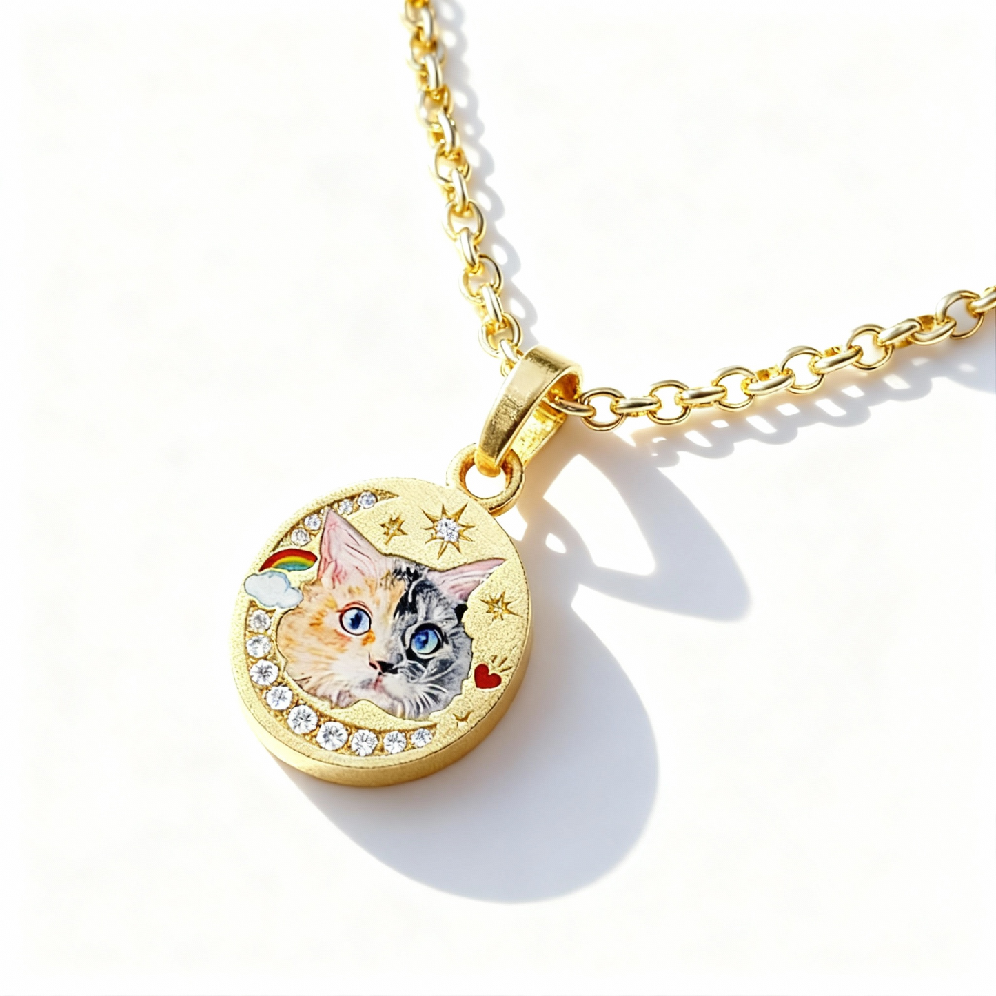 (Sterling Silver) The Gilded Portrait Medal