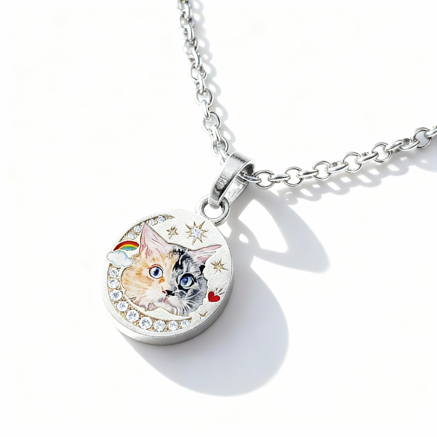 (Sterling Silver) The Silvery Portrait Medal