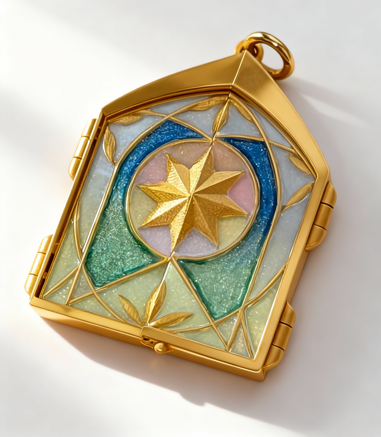 (Sterling Silver) The Gilded Hearth Locket